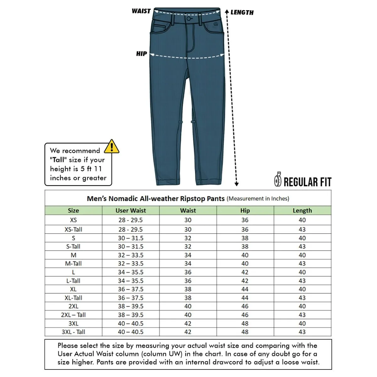 Men's Nomadic  Pants - Light Grey